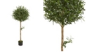 Nearly Natural 5' Olive Topiary Artificial Tree